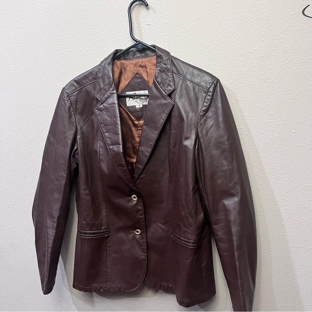 Remy Leather Blazer Remy Leather Leather Jacket Real Leather
